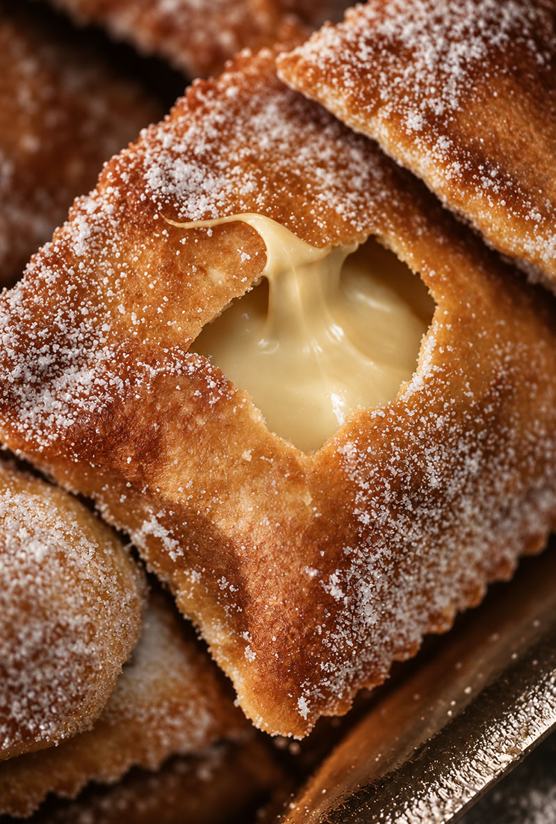 Cenci ripieni Pasticceria Guidieri