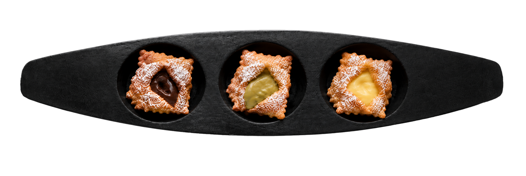 Cenci ripieni Pasticceria Guidieri